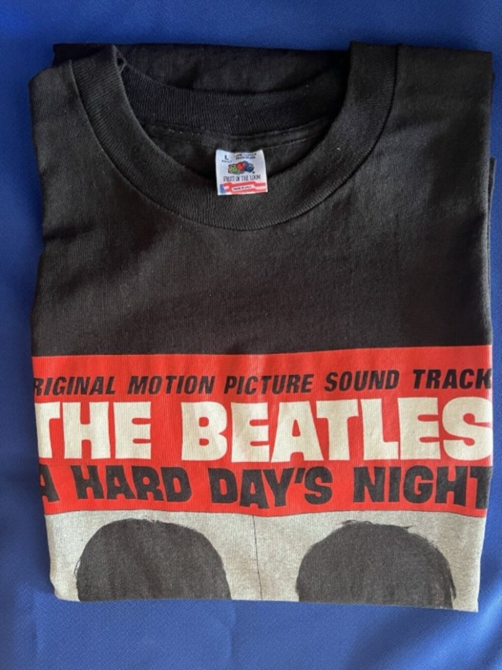 Rare Vintage The Beatles "A Hard Day’s Night" Fruit Of The Loom T-Shirt RARE!! - Picture 6 of 11